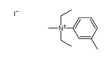diethyl-methyl-(3-methylphenyl)azanium,iodide Structure