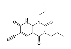 2,4,7-trioxo-1,3-dipropyl-1,2,3,4,7,8-hexahydropyrido[2,3-d]pyrimidine-6-carbonitrile Structure