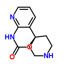 螺[哌啶-4,4'-吡啶并-[2,3-d][1,3]恶嗪]-2'(1'H)-酮结构式