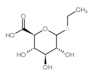 1-硫代-D-葡萄糖醛酸乙酯结构式