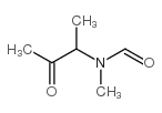 Formamide, N-methyl-N-(1-methyl-2-oxopropyl)- (9CI) Structure