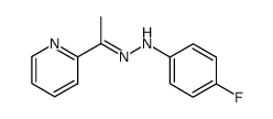 2-Acetylpyridine 4-fluorophenylhydrazone结构式