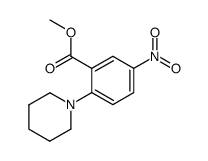 2-(1-piperidinyl)-5-nitro-benzoic zcid, methyl ester Structure