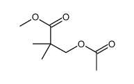 methyl 3-acetyloxy-2,2-dimethylpropanoate Structure