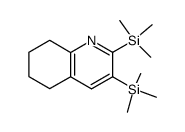 2,3-bis(trimethylsilyl)-5,6,7,8-tetrahydroquinoline Structure