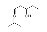 7-methylocta-5,6-dien-3-ol Structure