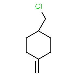 1-(Chloromethyl)-4-methylenecyclohexane结构式