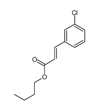 butyl 3-(3-chlorophenyl)prop-2-enoate Structure