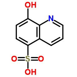 8-羟基-5-喹啉磺酸结构式
