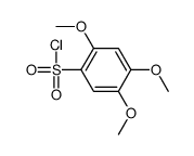 2,4,5-三甲氧基苯-1-磺酰氯结构式