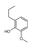 2-甲氧基-6-丙基苯酚结构式