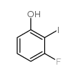 3-fluoro-2-iodophenol Structure