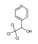 α-Trichlormethyl-4-pyridinmethanol Structure