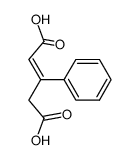 3-phenylpent-2-enedioic acid Structure