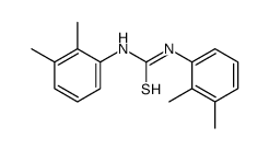 1,3-bis(2,3-dimethylphenyl)thiourea结构式