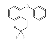1-phenoxy-2-(3,3,3-trifluoropropyl)benzene结构式