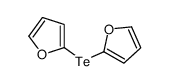 2-(furan-2-yltellanyl)furan Structure