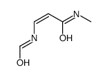 3-formamido-N-methylprop-2-enamide结构式
