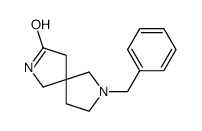 7-苄基-2,7- 二氮杂螺[4,4]壬烷-3-酮结构式