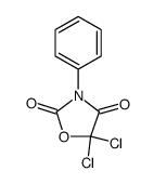 2,4-Oxazolidinedione, 5,5-dichloro-3-phenyl结构式