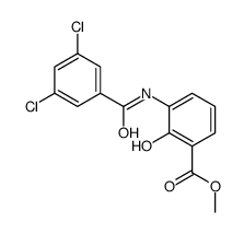 methyl 3-[(3,5-dichlorobenzoyl)amino]-2-hydroxybenzoate Structure