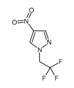 4-硝基-1-(2,2,2-三氟乙基)-1H-吡唑结构式
