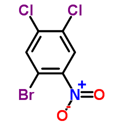 1-Bromo-4,5-dichloro-2-nitrobenzene structure