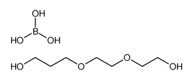 boric acid,3-[2-(2-hydroxyethoxy)ethoxy]propan-1-ol Structure