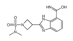 2-[1-(dimethylsulfamoyl)azetidin-3-yl]-1H-benzimidazole-4-carboxamide Structure