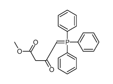 methyl 3-oxo-4-(triphenyl-λ5-phosphanylidene)butanoate结构式