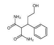 (3-hydroxy-1-phenyl-propyl)-malonic acid diamide Structure