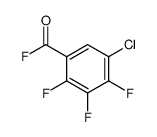 Benzoyl fluoride, 5-chloro-2,3,4-trifluoro- (9CI)结构式