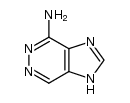 2-aza-3-deazaadenine结构式