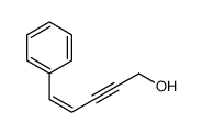 5-phenylpent-4-en-2-yn-1-ol Structure