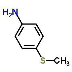 4-(Methylmercapto)aniline Structure