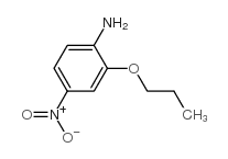 4-硝基-2-丙氧基苯胺结构式