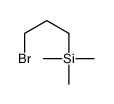 3-Bromopropyltrimethylsilane结构式