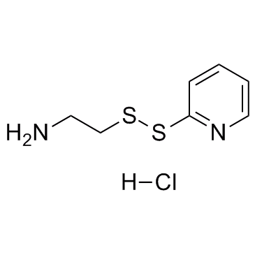 2-(Pyridyldithio)ethylamine (hydrochloride) Structure