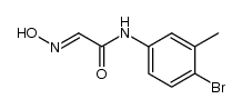 4-bromo-3-methylisonitrosoacetanilide Structure