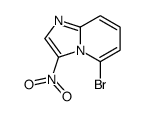 5-Bromo-3-nitroimidazo[1,2-a]pyridine结构式