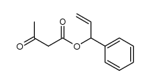 (+/-)-1-phenylallyl acetoacetate结构式
