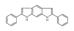 2,6-diphenyl-1,7-dihydropyrrolo[3,2-f]indole (en)结构式