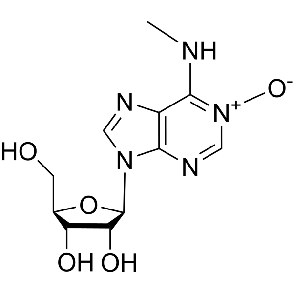 N6-Methyladenosine N1-oxide结构式