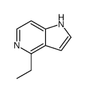 4-ethyl-1H-pyrrolo[3,2-c]pyridine structure