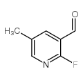 2-氟-3-甲酰基-5-甲基吡啶结构式