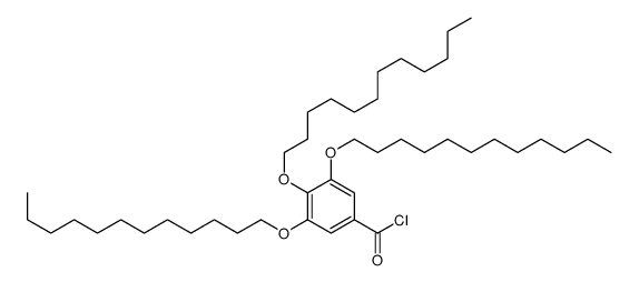 3,4,5-tridodecoxybenzoyl chloride结构式