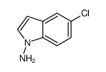 5-chloroindol-1-amine Structure