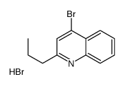 4-Bromo-2-propylquinoline hydrobromide Structure