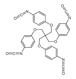 TETRAKIS-(4-ISOCYANATOPHENOXYMETHYL)-METHANE结构式