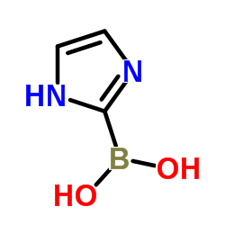 1H-咪唑-2-基硼酸盐酸盐结构式
